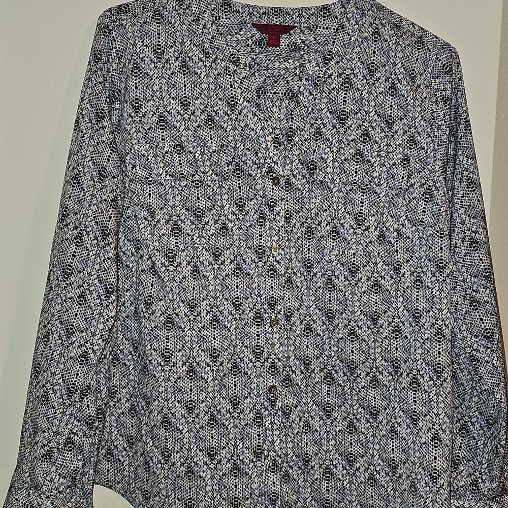 Patterned Button-Up - Picture 8 of 8
